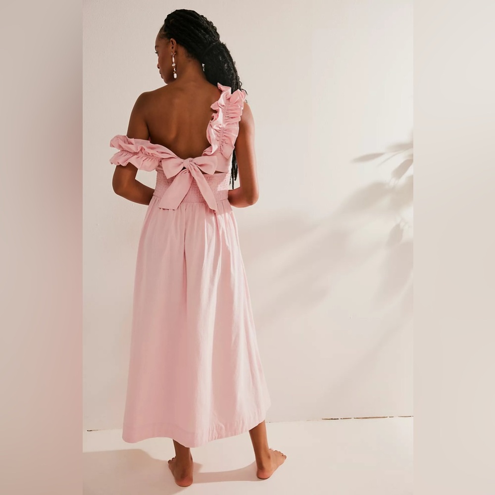 NWT Free People Ruffle It Up Midi